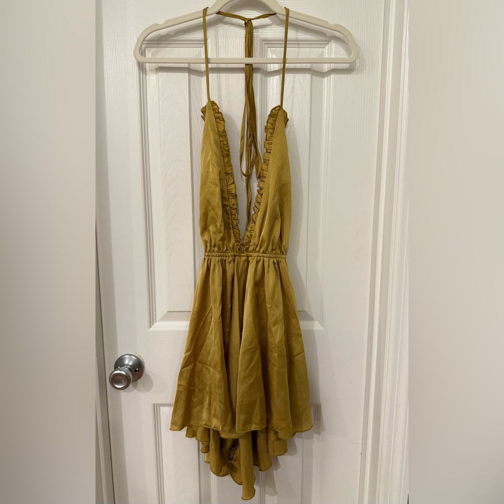 Solaris Style gold romper